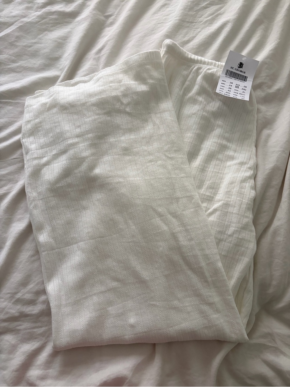 BRANDY MELVILLE POINTELLE PANTS